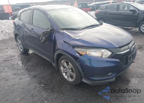 2017 Honda Hr-V Ex z USA, uszkodzony, nr VIN 3CZRU6H53HM726968